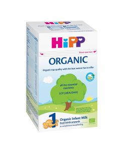 Qumësht Organik, 0-6 muajsh, HiPP, 800 g