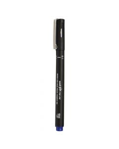 UNI Marker pen, 18 cm, PIN01-200 blue
