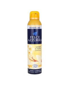 Spray air freshener, Golden Vanilla, Felce Azzurra, aluminum, 250 ml, yellow, 1 piece