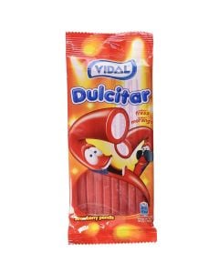 Gummy candies, Dulcitar, Vidal, plastic, 100 g, red, 1 piece