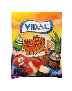 Gummy candies, Jelly Mix, Vidal, plastic, 100 g, assorted, 1 piece