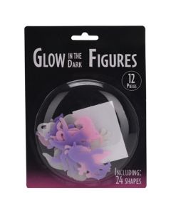 Glow in the dark figure set. 1 pack