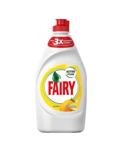 Detergjent për larjen e enëve, Lemon, Fairy, 400 ml