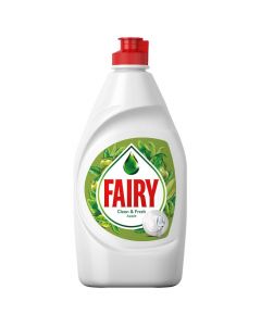 Detergjent për larjen e enëve, Apple, Fairy, 400 ml