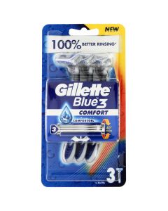Brisk njëpërdorimësh për meshkuj Gillette Blue3 Comfort, paketë prej 3 cope