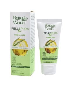 Krem për fytyrën, për lëkurë të ndjeshme, Blueberry & Raspberry, Beauty Extracts, Bottega Verde, 50 ml