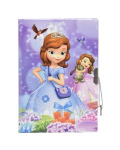 Ditar për fëmijë, Princess Sofia, karton dhe letër, 15x21 cm, mikse, 1 copë
