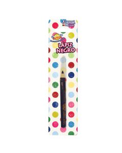 Laps konturues për makeup, për Halloween, dru, 12 cm, e zezë, 1 copë