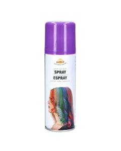 Makeup spray, for hair and body, metal, 75 ml, violet, 1 piece