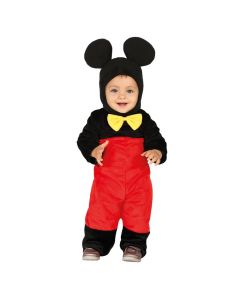 Halloween costume for children, Mickey Mouse, polyester, 69-86 cm, red, 1 piece