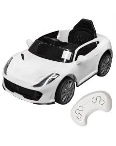 Makinë për fëmijë, modeli KRB912A, plastikë, 100x54x31 cm, e bardhë, 1 copë