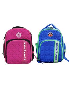 School bag, 45x30 cm, textil, mix