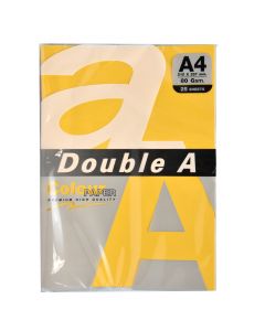 Letër me ngjyra, Double A, A4, 80gr, 25 fletë