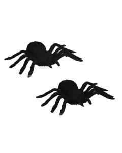 Spider set, 10 cm, black, 2 pieces