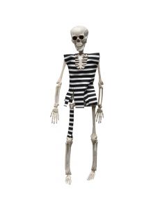 Skeleton with stick for garden, 60 cm