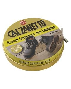 Bojë këpucësh, për lëkurë, Calzanetto, 100 ml, nëutro, 1 copë