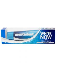 Pastë dhëmbësh Mentadent, white now, 75 ml, 1 copë