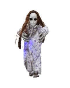 Dekoruese për Halloween, vajzë me varje, 60 cm, 1 copë