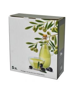 Cardboard packaging box for oil storage, 5 lt