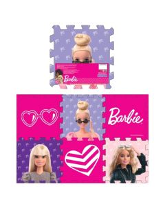 Puzzle mat for children, Barbie, mixed, 1 pack