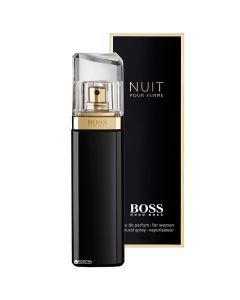 Parfum për femra, Hugo Boss, Nuit, EDP, 30 ml, qelq dhe metal, e zezë, 1 copë