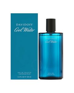 Eau de toliette (EDT) per meshkuj, Davidoff, Cool Water, edt 125 ml, qelq dhe metal, kalter, 1 copë