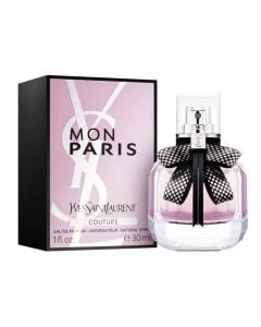 Eau de parfum (EDP) for women, Yves Saint Laurent, Mon Paris Couture, edp 30 ml, glass and metal, lilac 1 piece