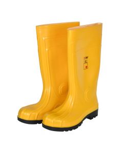 Safety boots, PVC/ Steel, yellow, Nr.41