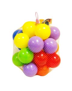 Topa të vegjël për fëmijë, Plastik, 7cm, 28 copë