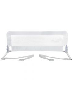 Mbrojtëse krevati për fëmijë, 110x50 cm, e bardhë, 1 copë