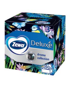 Facoleta with box, Zewa Deluxe, 3 sheets, 60 pieces