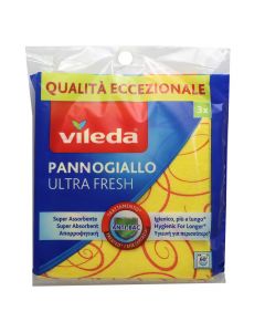 Cleaning napkins, vileda, Pannogiallo, microfiber, 40x36 cm, 3 pcs