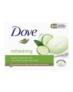 Dove soap, Refreshing cucumber, 2x90 gr, 1 package