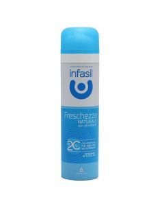 Deo spray, Infasil, Natural, Fresh shower, 150 ml, 1 piece
