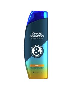Shampo flokësh për meshkuj, Head&Shoulders, kundër zbokthit, Sport, 360 ml, 1 copë