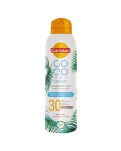 Spray per mbrojte te trupit, Carroten, coconut, SPF 30, 200 ml