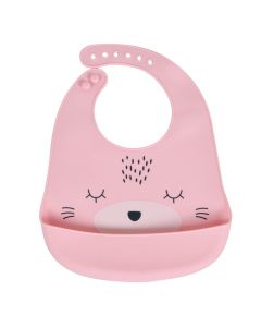 Baby pacifier, Cangaroo, silicone, 28.5x22.5 cm, pink, 1 piece