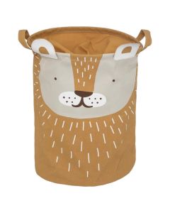 Storage basket for children, Lion, 32 cm, brown, 1 piece