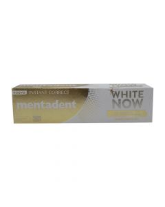 Toothpaste, Mentadent, White Now, Instant Correct, 75 ml, 1 piece