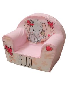 Kolltuk për fëmijë, Elefant Hello, poliuretan, 52x32x42 cm, mikse, 1 copë