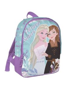 Bag for children, Frozen II, polyester, 21x27x7 cm, blue/purple, 1 piece