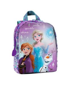 Bag for children, Frozen II, polyester, 22x27x8.5 cm, purple, 1 piece