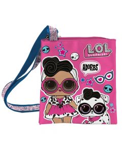 Bag for children, LOL Surprise, polyester, pink, 1 piece