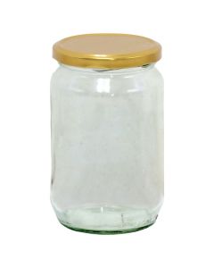 Jar with lid, glass, transparent, 750 ml, 1 piece