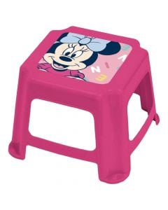 Stol për fëmijë, Minnie Mouse, plastike, 27x27x21 cm, rozë, 1 copë