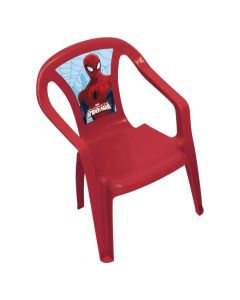 Karrige për fëmijë, Spiderman, plastike, 36.5x51 cm, e kuqe, 1 copë