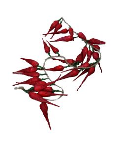 Artificial vegetables, chili pepper, red, 1 piece