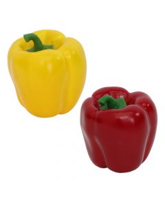 Artificial vegetables, peppers, 7x6.5 cm, mixed, 1 piece