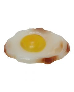 Artificial food, egg, 9.5x6.5 cm, 1 piece
