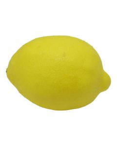 Artificial vegetables, lemon, 9x6 cm, 1 piece